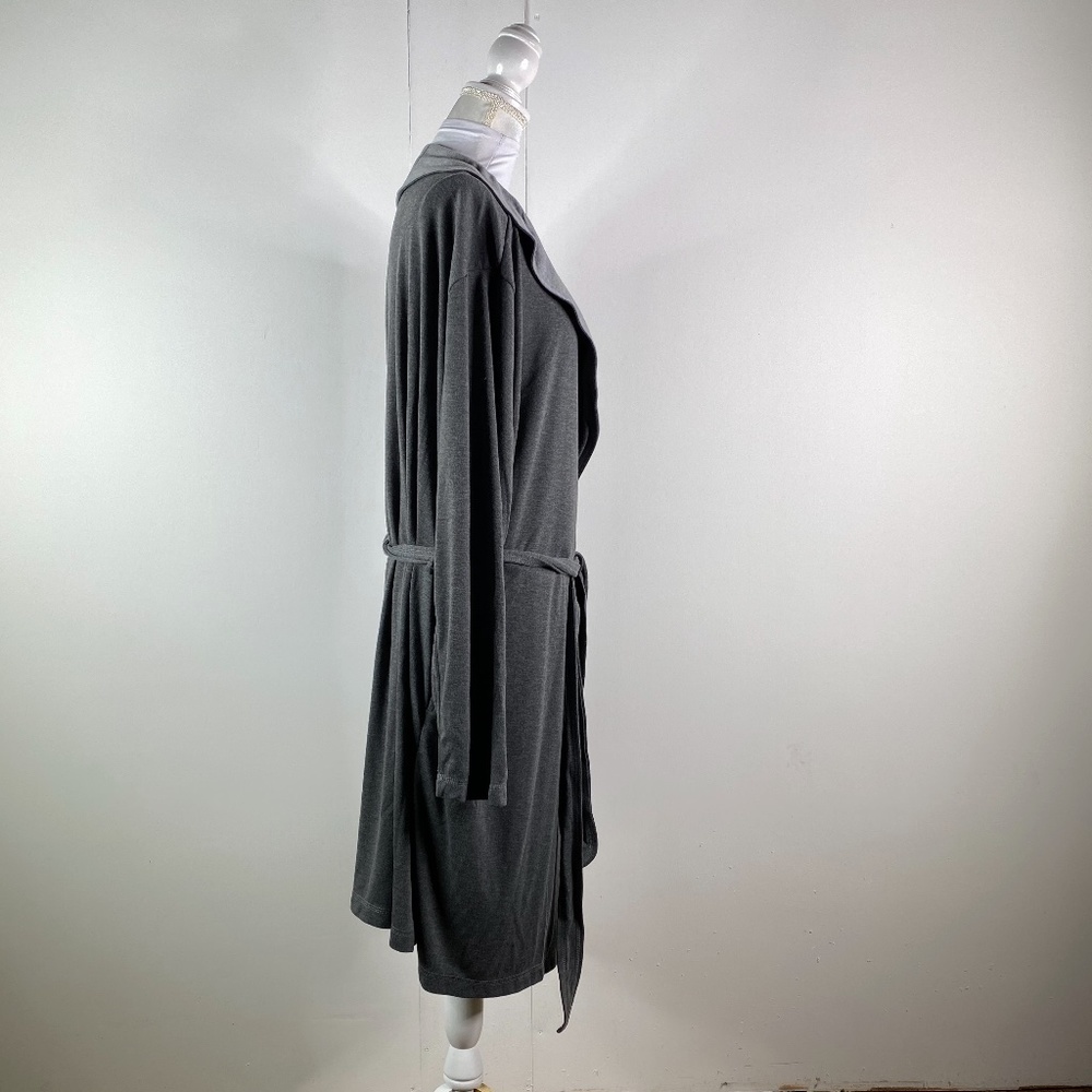 Gilligan & Omalley Womens Sleep Robe Soft grey - Picture 3 of 4